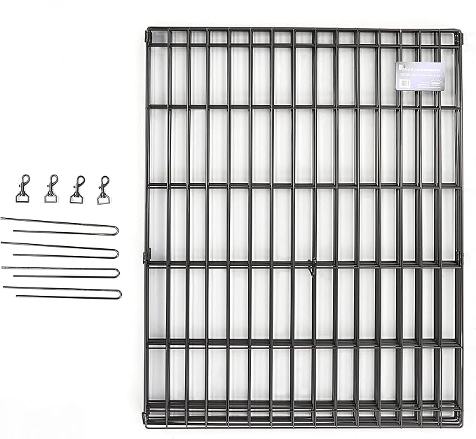 MidWest Homes for Pets 30-Inch Exercise Pen, for Indoor and Outdoor use, 16 Sq Feet of Play, Folding Dog Pen, No Door Design for Maximum Security, Easy to Set Up, Foldable Dog Playpen