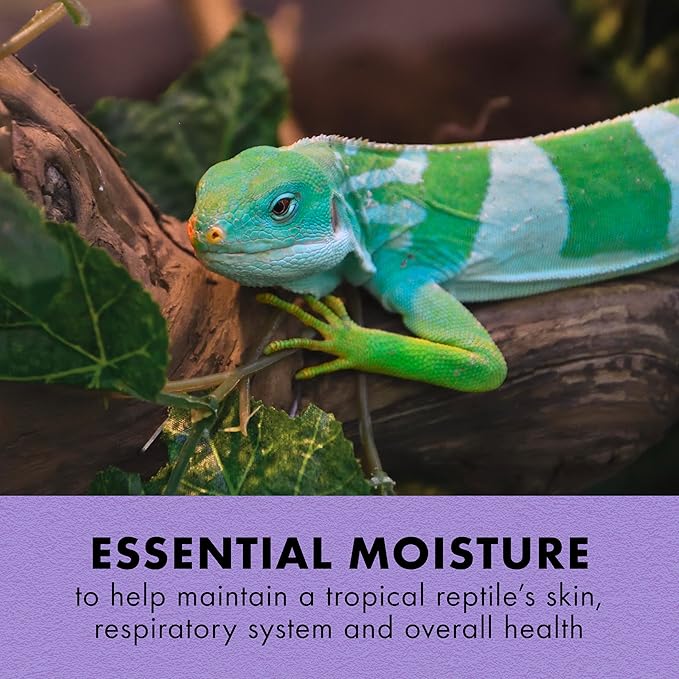 Zilla Tropical Mist Humidity Spray, Ideal for All Tropical Reptiles and Amphibians, Fortified with Aloe Vera (Pack of 2)