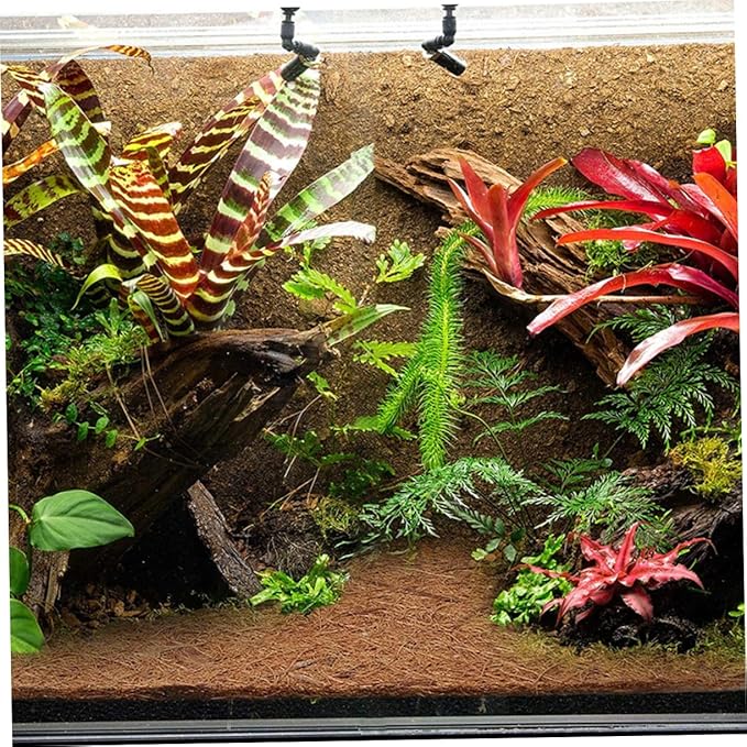 LIOOBO Tortoise Bedding Reptile Terrarium Liner Farm Manure Loading Carpet Comfortable Waterproof Easy to Handle