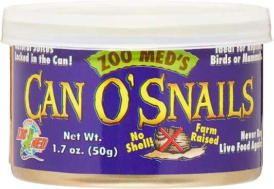 Zoo Med Can O' Snails Turtle Food, 1.7-Ounce