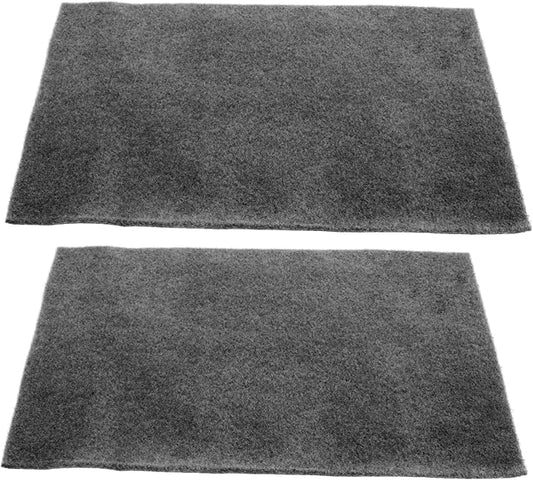 2PCS Reptile Mat Wear-Resistant Tortoise Bedding and Convenient Snake Carpet for Lizards Geckos and Terrapins Moisture-Absorbing Terrarium Accessory