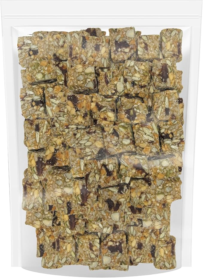 Exotic Nutrition Squirrel Beneficial Blocks - Healthy & Unique Supplemental Food with Nuts & Seeds, 20 oz
