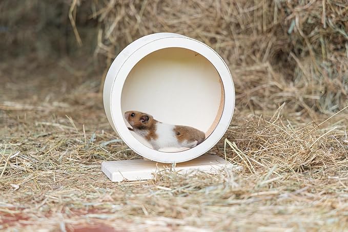 Karlie Flamingo 1030974 Wood Bogie Hamster Wheel Cork Diameter 20 cm