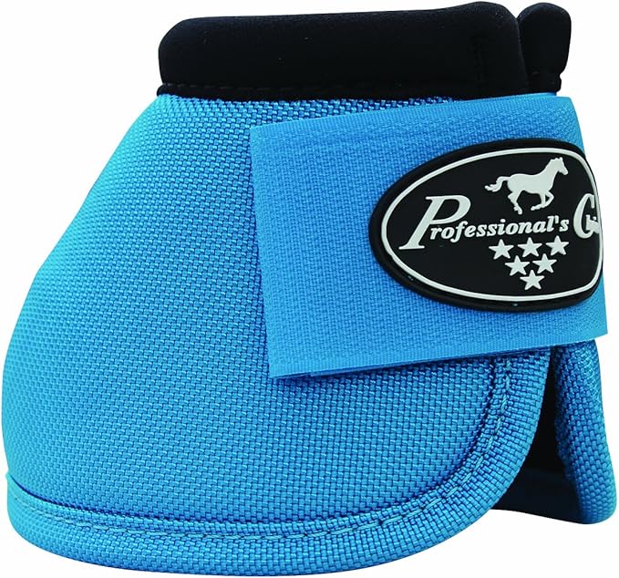 Professional's Choice Horse Equine Overreach Ballistic Bell Boots Navy Blue