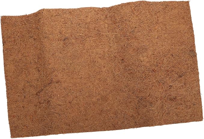 GALPADA Natural Coconut Fiber Reptile Bedding Mat Breathable Liner for Tortoise Lizard and Snake Habitats Substrate for Comfortable Reptile Care