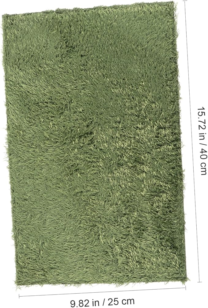 BESPORTBLE 2pcs Reptile Carpet Mat Snake Bedding Lizard Supplies Moisture Retaining Heat Preserving