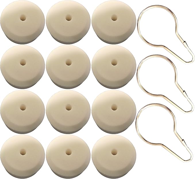 Rite Farm Products 12 Salt Mineral Lick Spool Wheels & 3 Hangers Rabbit Guinea Pig Hamster Chinchilla