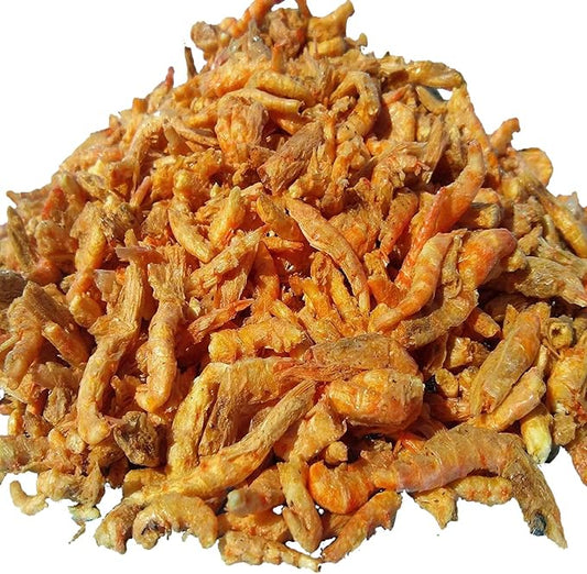 Aquatic Foods Inc. Arctic Krill, Freeze Dried Floating Krill for Oscars, Arowana, Large Cichlids, Marine Fish, Koi & Pond Fish, Turtles, Reptiles. Natural Color Enhancing Astaxanthin...4-lbs