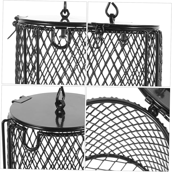 UPKOCH Craft Lamp Mesh Cover for Reptile Heating Light Protective Lampshade for Reptile Crawler Living Box Easy to Install Box Lamp Cover for Safe Heating