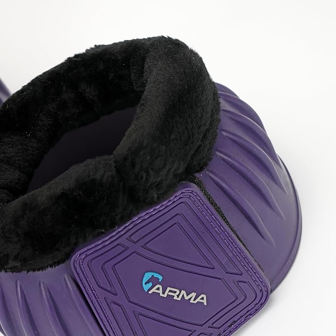 ARMA Fleece Trim Bell Boot (Purple, XX-Full)