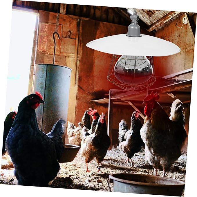 IMIKEYA 1pc Livestock Cage Heating Lamp Safe Warming High-Temperature Resistant Bulb Easy to Install Heating Supply for Reptiles and Livestock