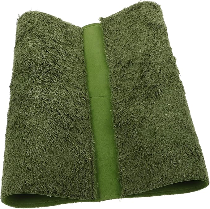 Reusable Reptile Carpet Mat Liner Terrarium Bedding Substrate for Reptile Cage Moss Mat for Gecko Tortoise Frog Habitat for Hygienic Tank Environment