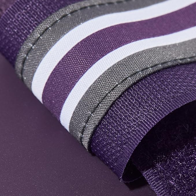 HORZE Adepto Open Front Tendon Boots | Durable Shell with Neoprene Lining - Blackcurrant Purple - Cob