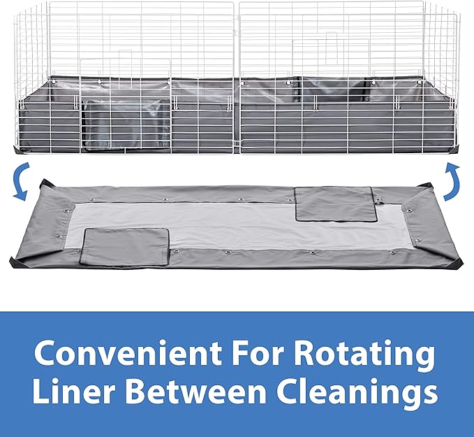 Kaytee Open Living Pet Guinea Pig or Rabbit Habitat Replacement Liner 60" x 30"