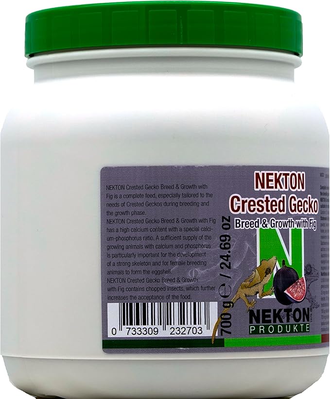 Nekton Crested Gecko Fig for Growth and Breeding 700g (24.69oz)