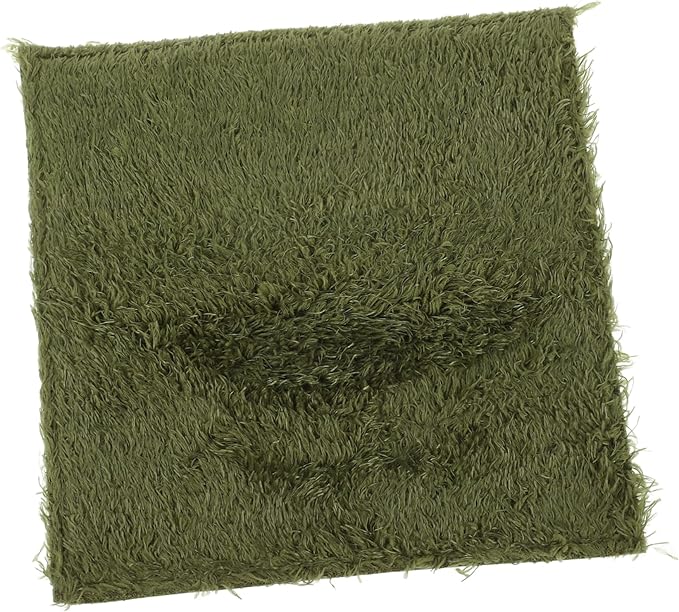 WOONEKY Reptile Carpet Mat for Tortoise Enclosure Gecko Tank Rug Reptile Bedding Lizard Habitat Liner Easy to Clean