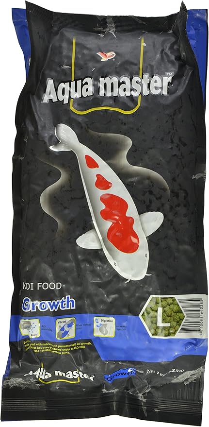 Aqua Master Growth Fish Food, 2.2-Pounds/Bag, Large