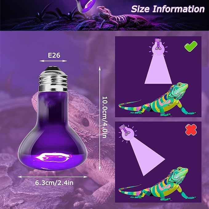 Reptile Moonlight Bulb 60W