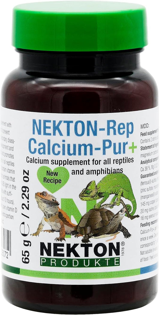 Nekton-Rep Calcium-PUR+ Calcium Preparation for All Reptiles and Amphibians 65gm / 2.29oz