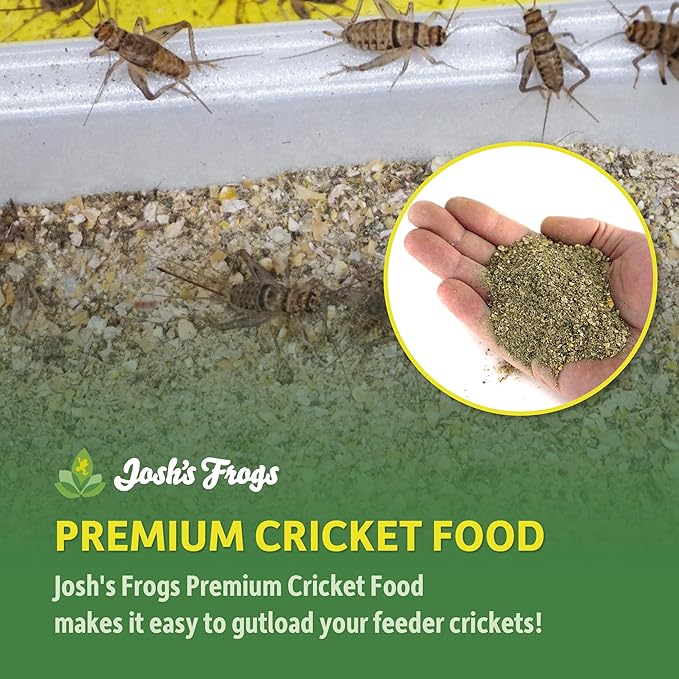 Josh's Frogs Premium Cricket Cuisine Cricket Gutloading Food (1 Gallon)