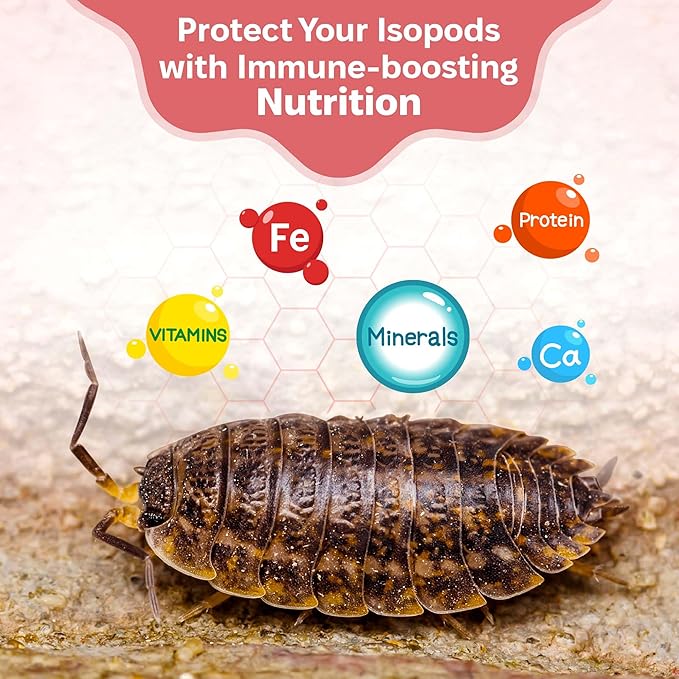 Snout and Shell Daily Driver Isopod Food – Natural Nutrition
