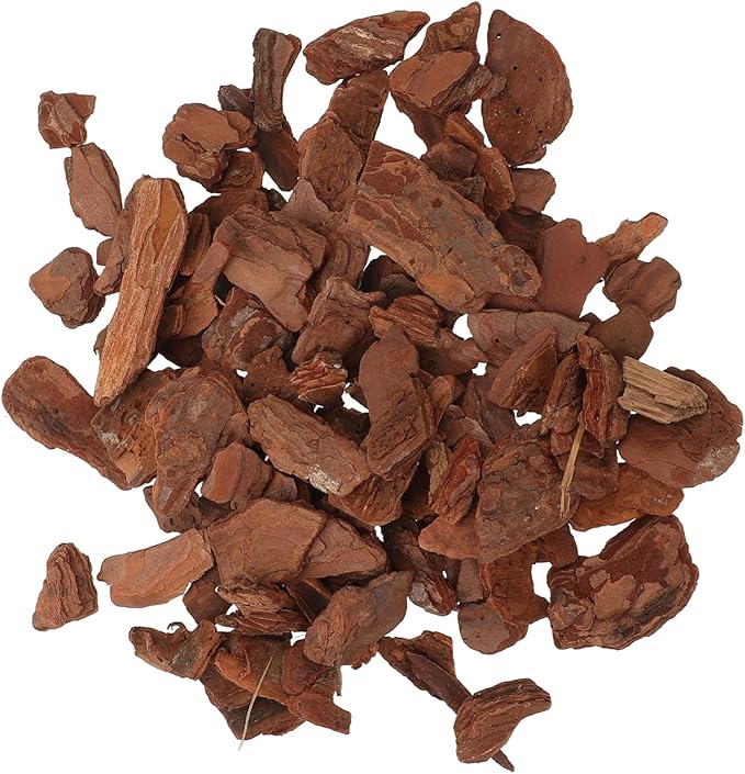 SUPVOX Natural Reptile Bark Bedding Tree Bark Chips Decor for Lizards Decorations Easy Maintenance Lizard Bedding