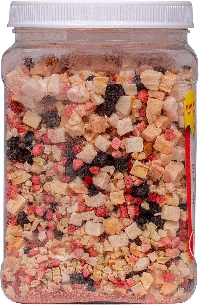 Healthy Herp Fruit Mix Instant Meal Reptile Food - Bearded Dragon Accessories & Bearded Dragon Food - Nutritious Blend for Bearded Dragons, Box Turtles, Tortoises, Hermit Crabs - 8.05 oz (230g)