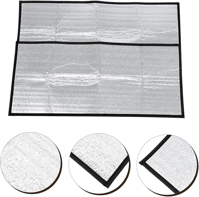 Reptile Heat Lamp Heat Pad for Reptiles Reflective Film Pet Warm Mat Winter Pad