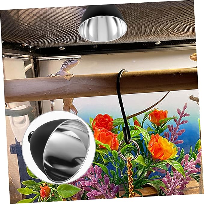 Heat Lamp Shade for Reptile Box Insulated Cover for Terrarium Supplies