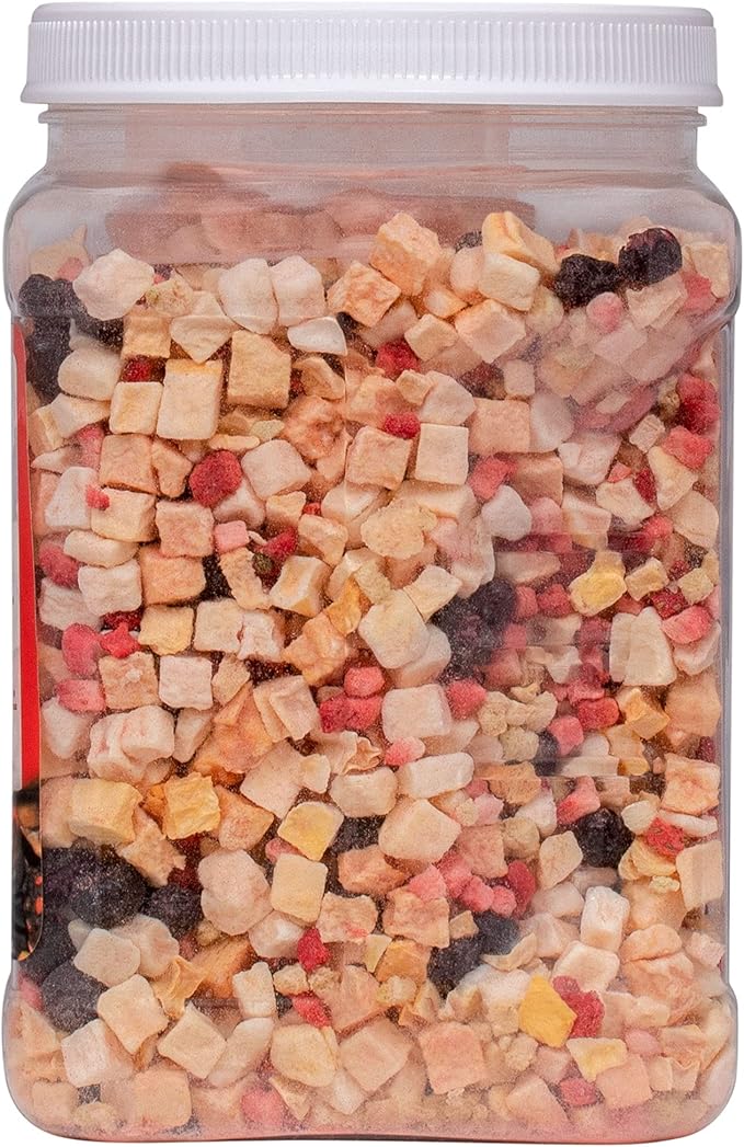 Healthy Herp Fruit Mix Instant Meal Reptile Food - Bearded Dragon Accessories & Bearded Dragon Food - Nutritious Blend for Bearded Dragons, Box Turtles, Tortoises, Hermit Crabs - 8.05 oz (230g)