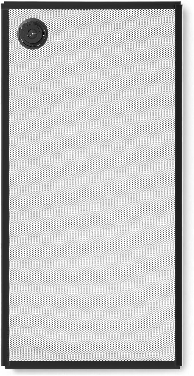 REPTI ZOO Terrarium Screen Cover with Cable Control for Reptile & Aquarium Tank, 20x10 inch Durable Steel Frame & Mesh Top for Reptile & Turtle & Fish Tank
