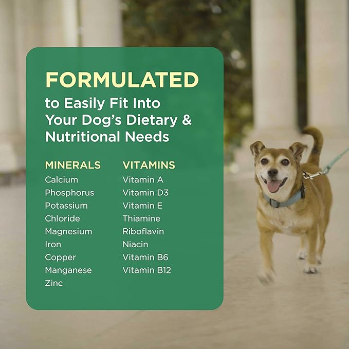 Pet-Tabs Multivitamin and Mineral Supplement for Dogs, Chewable Tablet, 60 Count Bottle
