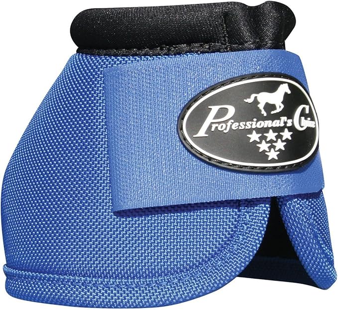 Professional's Choice Horse Equine Overreach Ballistic Bell Boots Navy Blue