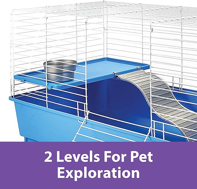Kaytee Deluxe 2-Level Habitat for Pet Guinea Pigs