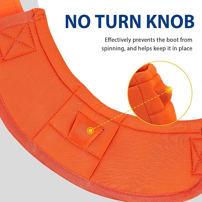 Harrison Howard Horse Bell Boots Overreach Bell Boots No-Turn Bell Boots for Horse-Durable Protective Hoof Boot