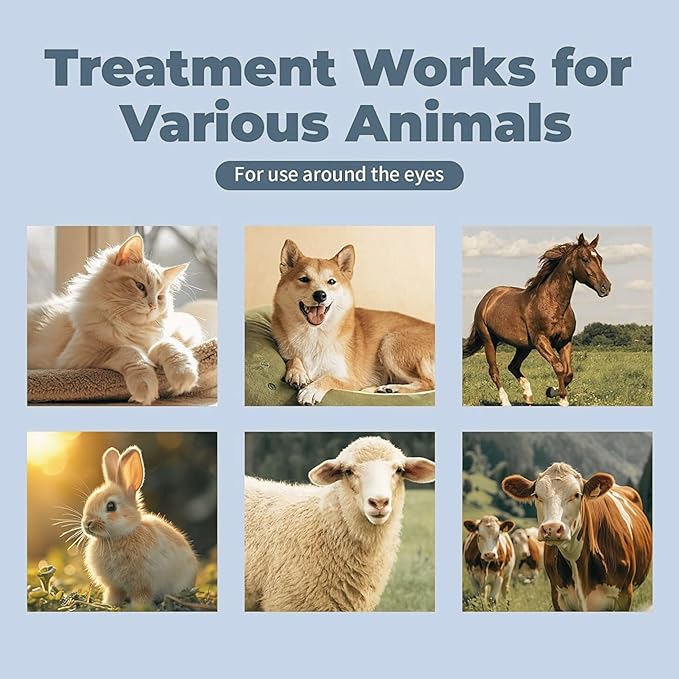 VAZULI Pet Eye Cream for Dogs, Cats, Cattle, Sheep, Horses, Birds and Puppies, Kittens - 1 Pack