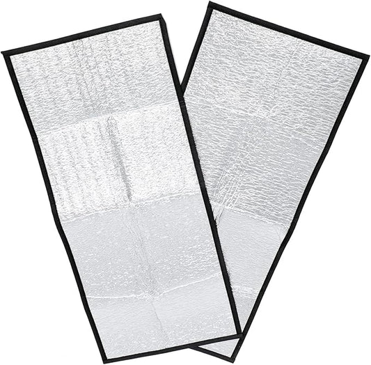 jojofuny Reptile Heating Pad Insulation Film Keep Warming Heat Mat Under Tank Terrarium Heater Set for Pets 2pcs