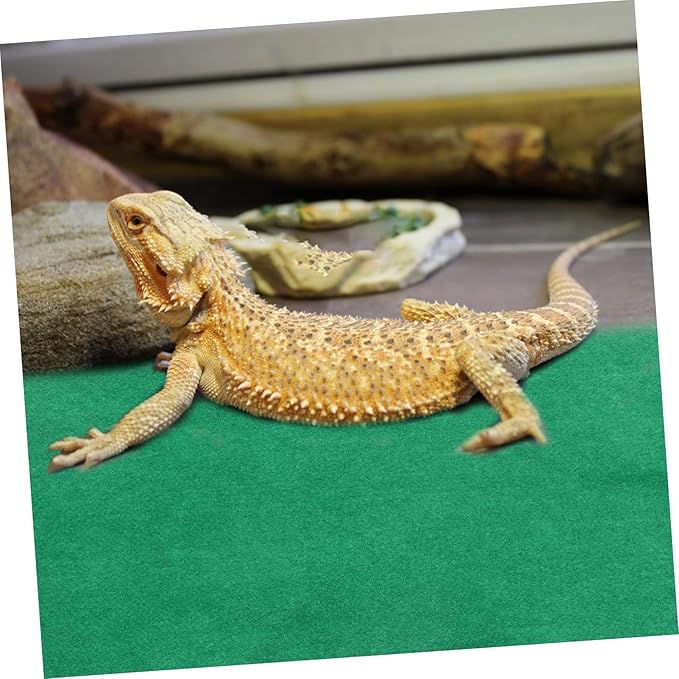 balacoo Reptile Cushion Warm Pet Sleeping Mat for Tortoises Lizards Spiders Safe Reptile Supplies for Comfort