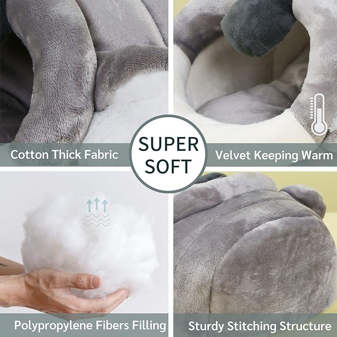 JanYoo Warmer Hedgehog Supplies Toys House Cage Accessories Bed Sleeping Bag (L,Koala)