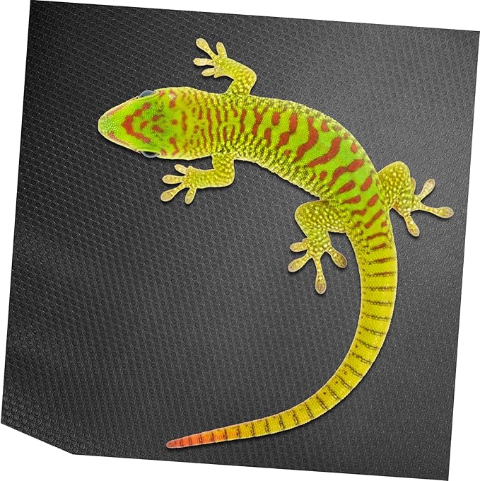 Toyvian Reptile Carpet for Leopard Gecko Lizard Snake and Turtle Sturdy Terrarium Substrate Bedding Non-Toxic Easy to Clean 2ft x