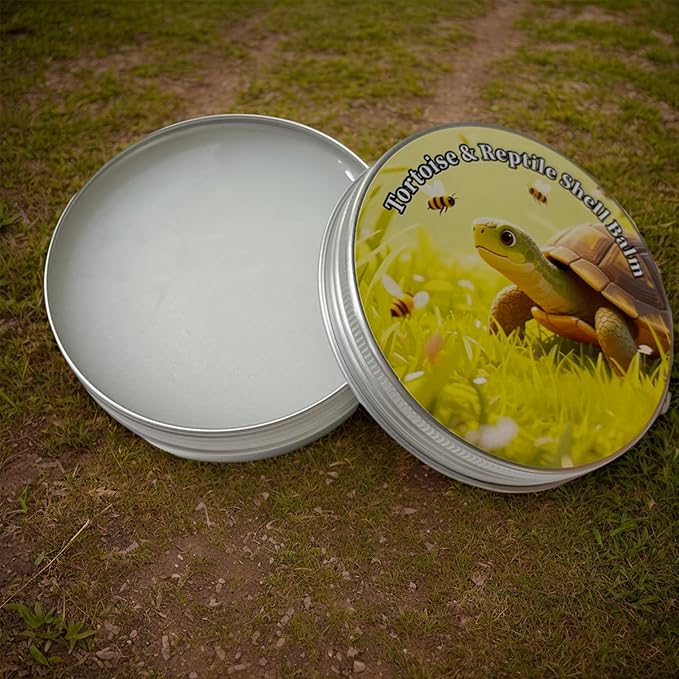 Reptile Shell Balm, 3.5 Oz Moisturizing Conditioner for Tortoise and Lizard Shell Care, 100g