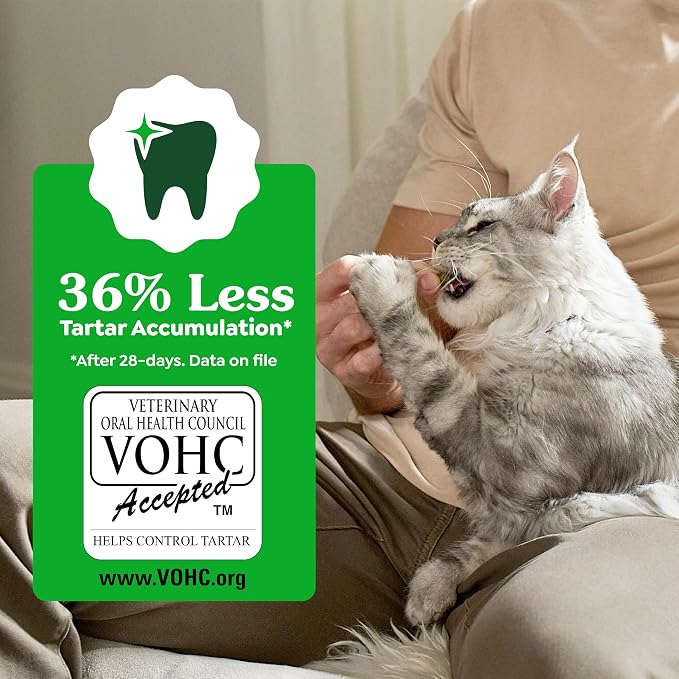 Greenies Feline Natural Dental Cat Treats, Tempting Tuna Flavor, 9.75 oz - Image 6