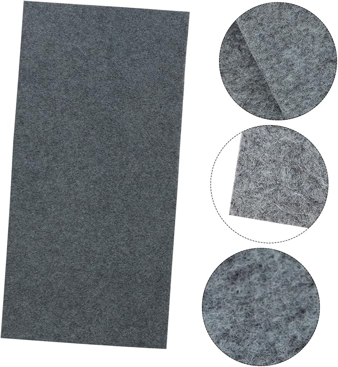 Reptile Terrarium Mat Grey Pet Cage Substrate Liner Breathable Carpet for Snakes Turtles Lizards and Insects Easy Clean