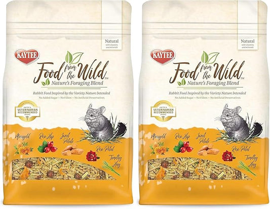 Kaytee Food from the Wild Chinchilla,3 Pounds,(Pack of 2)