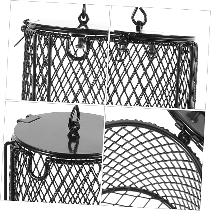 Lamp Mesh Cover for Reptile Heating Light Insulation Lampshade for Turtle Lizard and Cages Design to Prevent Burns and Pet Safety