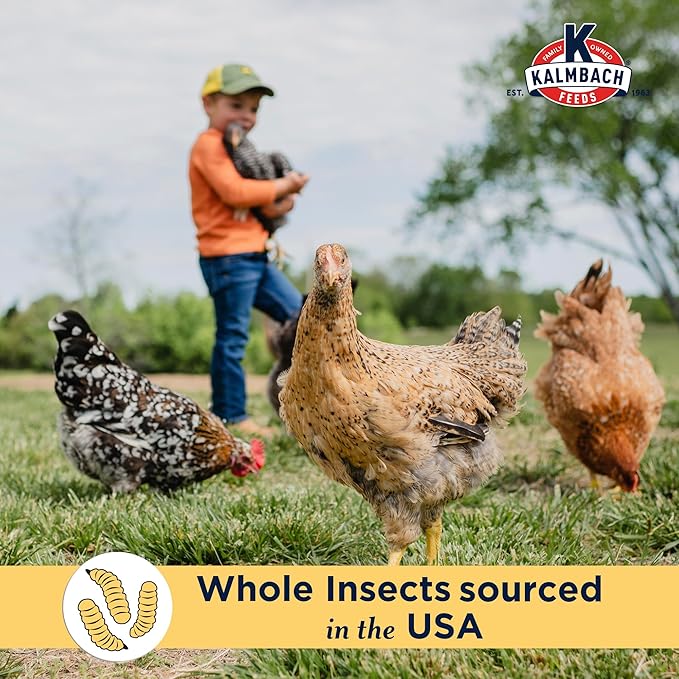 Kalmbach Feeds Henhouse Reserve® Lovebug Edition Layer Feed with Whole Insects