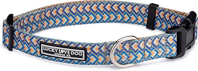 Lucky Love Dog - Adjustable Dog Collar with Easy Click Buckle for Large Ones, Durable, & Comfortable for Male & Female Dogs, Pet Collar for Puppies & Adult Dogs - Murphy, Extra Large
