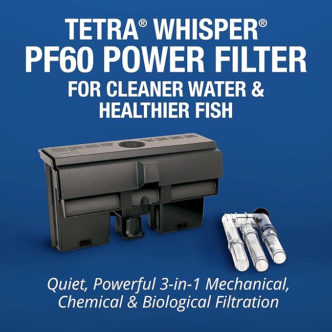 Tetra Complete LED Aquarium Kit for Fish, 55 Gallons, Includes White LED Lights, Filter, Heater and Accessories