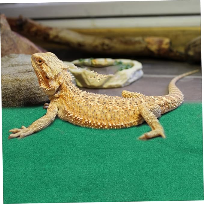 BESPORTBLE Reptile Warm Cushion Durable Sleeping Pad for Tortoises Lizards and Spiders Comfortable and Practical Reptile Mat for Climbing and Resting