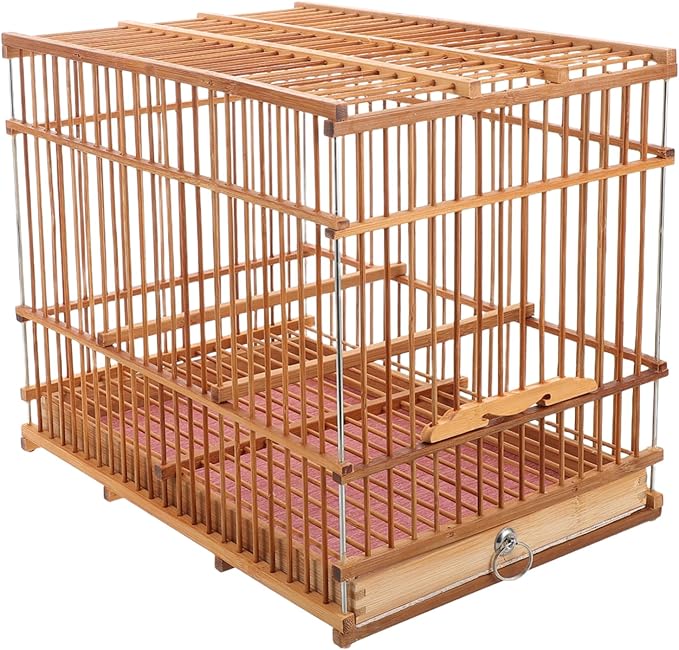 Indoor Flight Bird Cage Retro Small Parrot Cage Decorative Embellishments
